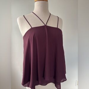 Krisa deep purple top